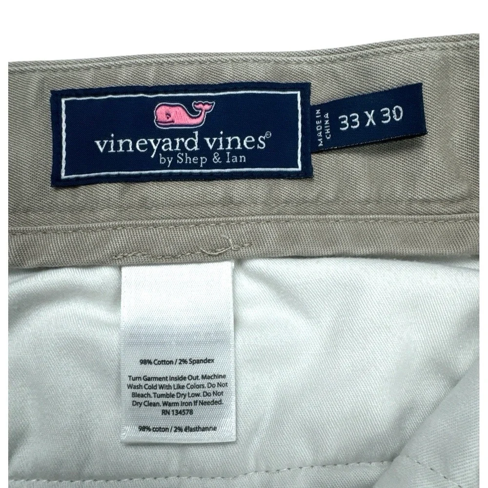 Vineyard Vines Breaker Pant Men's‎ Chino Stone Size 33x30